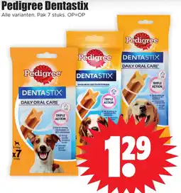 Dirk Pedigree Dentastix aanbieding