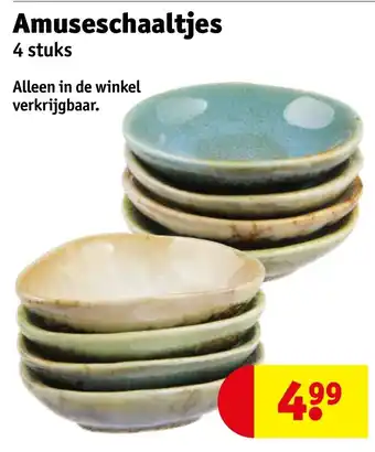 Kruidvat Amuseschaaltjes aanbieding