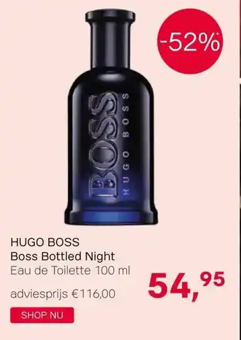 Pour Vous Hugo Boss Bottled Night aanbieding