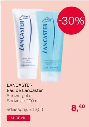 Pour Vous Lancaster Eau de Lancaster aanbieding