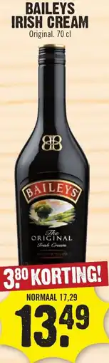 Dirk Baileys Irish Cream Original aanbieding