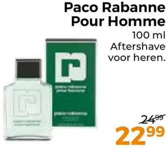 Trekpleister Paco Rabanne Pour Homme aanbieding