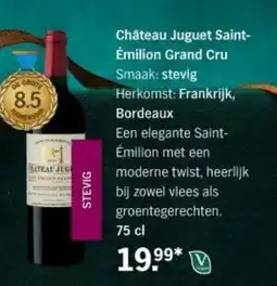 Albert Heijn Château Juguet Saint- Émilion Grand Cru aanbieding