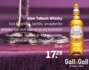 Albert Heijn Glen Talloch Whisky aanbieding