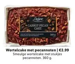 Lidl Wortelcake met pecannoten | €2.99 aanbieding