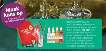 Albert Heijn Maak kans op 1 van de 20 cocktailpakketten! aanbieding