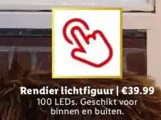 Lidl Rendier lichtfiguur | €39.99 aanbieding