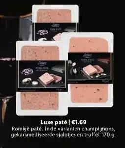 Lidl Luxe paté | €1.69 aanbieding