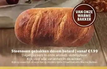 Lidl Steenoven gebakken desem batard | vanaf €1.99 aanbieding