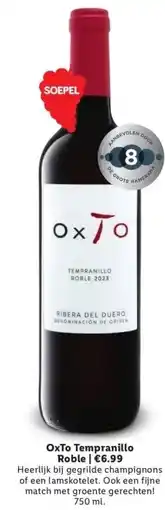 Lidl OxTo Tempranillo Roble | €6.99 aanbieding