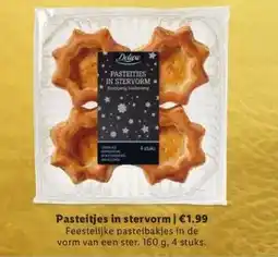 Lidl Pasteitjes in stervorm | €1.99 aanbieding