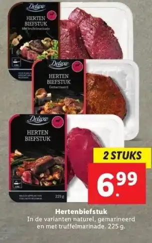 Lidl Hertenbiefstuk aanbieding