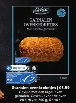 Lidl Garnalen ovenkroketjes | €3.99 aanbieding