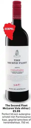 Lidl The Second Fleet McLaren Vale shiraz | €5.99 aanbieding