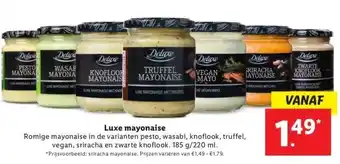 Lidl Luxe mayonaise aanbieding