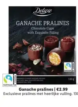 Lidl Ganache pralines aanbieding