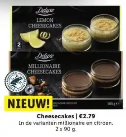 Lidl Cheesecakes | €2.79 aanbieding