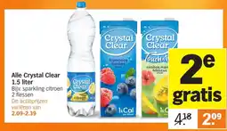 Albert Heijn Alle Crystal Clear aanbieding