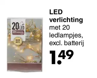 Wibra LED verlichting aanbieding