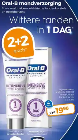 Trekpleister Oral-B mondverzorging aanbieding