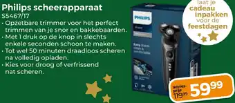 Trekpleister Philips scheerapparaat S5467/17 aanbieding