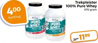 Trekpleister Trekpleister 100% Pure Whey aanbieding