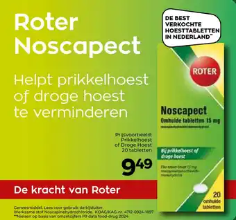 Trekpleister Roter Noscapect aanbieding