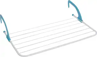 Bol.com Lifetime Droogrek 68 x 39 cm | Wit / Blauw aanbieding