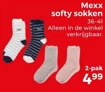 Trekpleister Mexx softy sokken aanbieding