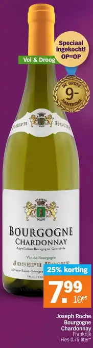 Albert Heijn Joseph Roche Bourgogne Chardonnay aanbieding