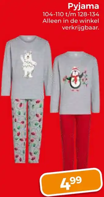 Trekpleister Pyjama aanbieding