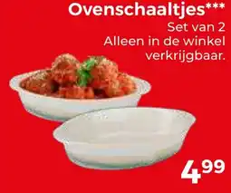 Trekpleister Ovenschaaltjes aanbieding