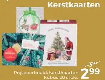 Trekpleister Kerstkaarten aanbieding