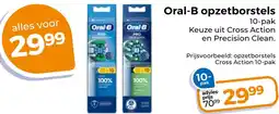 Trekpleister Oral-B opzetborstels aanbieding