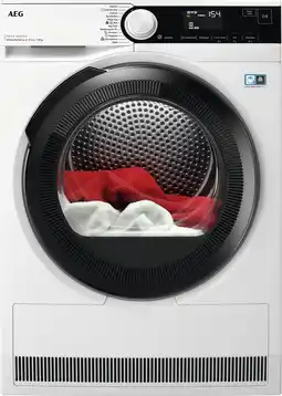 Bol.com AEG TR958H4B 9000 serie AbsoluteCare ​ Plus Warmtepomp - Wasdroger - 8 kg aanbieding