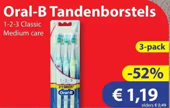 Die Grenze Oral-B Tandenborstels aanbieding