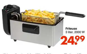 Wibra Friteuse 3 liter, 2000W aanbieding