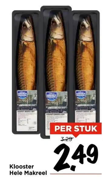 Vomar Voordeelmarkt Klooster Hele Makreel aanbieding