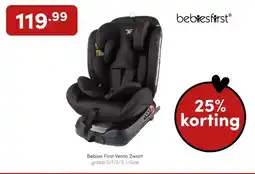 Baby & Tiener Bebies First Vento Zwart aanbieding