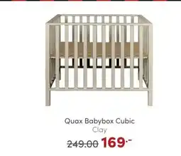 Baby & Tiener Quax Babybox Cubic Clay aanbieding