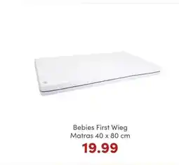 Baby & Tiener Bebies First Wieg Matras aanbieding