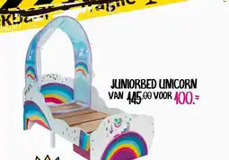 Baby & Tiener JUNIORBED UNICORN aanbieding