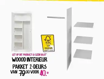 Baby & Tiener WOOOD INTERIEUR aanbieding