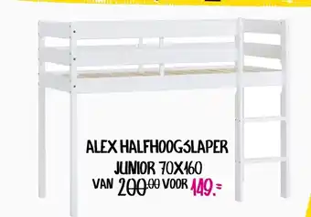 Baby & Tiener ALEX HALFHOOGSLAPER JUNIOR 70X160 aanbieding