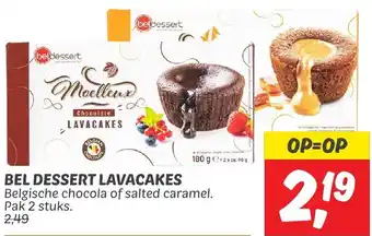 Dekamarkt Bel Dessert Lavacakes aanbieding