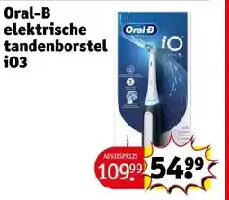 Kruidvat Oral-B elektrische tandenborstel 103 aanbieding