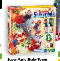 Boekenvoordeel Super Mario Shaky Tower aanbieding