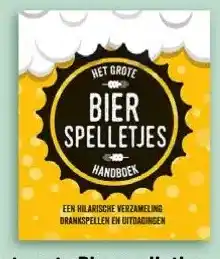 Boekenvoordeel Het grote Bier spelletjes handboek aanbieding