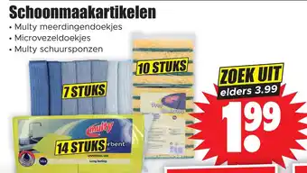 Dirk Schoonmaakartikelen aanbieding