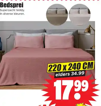 Dirk Bedsprei aanbieding